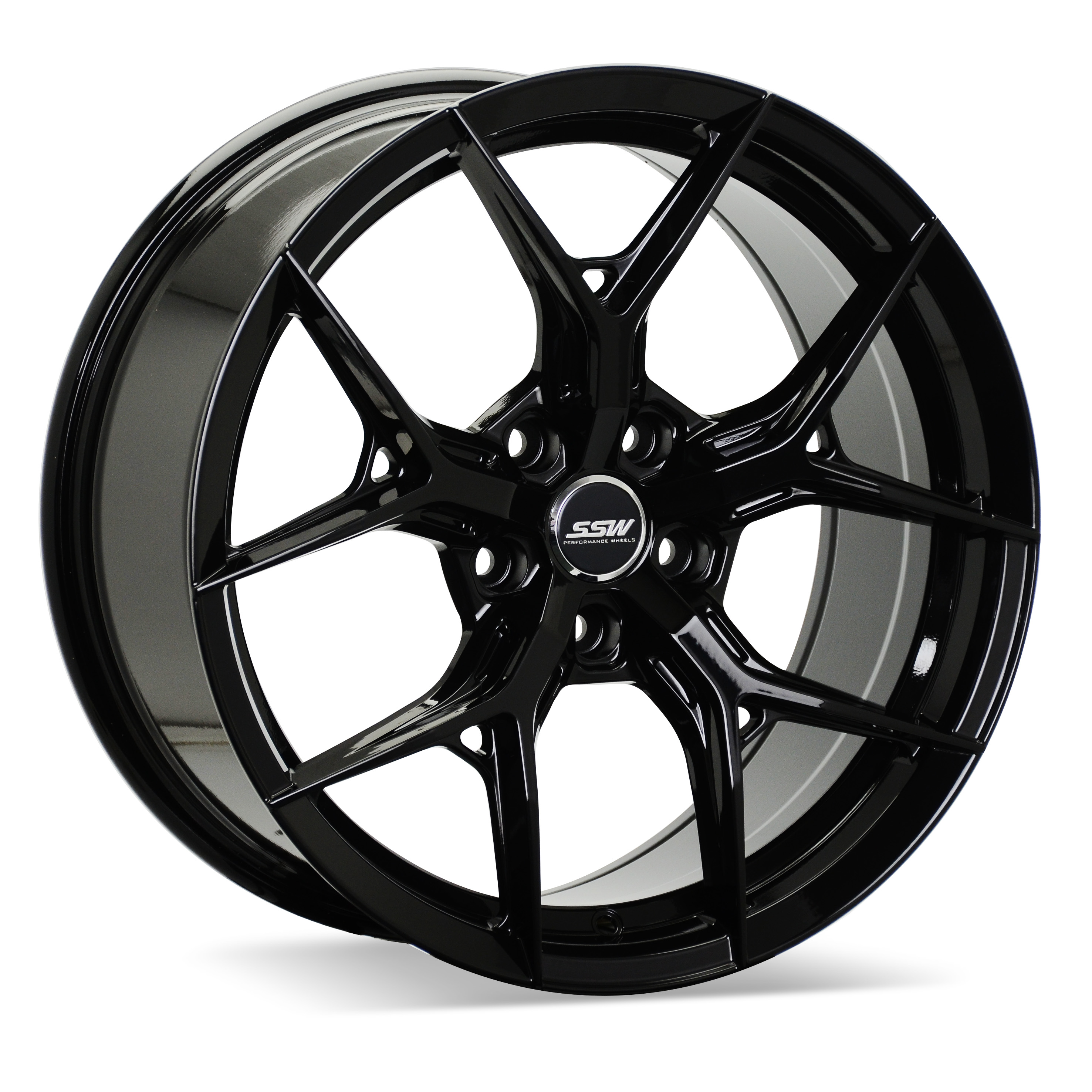 SSW S385 18X8.5 ET:38 5X114.3 73.1 BK (Made In Thailand)